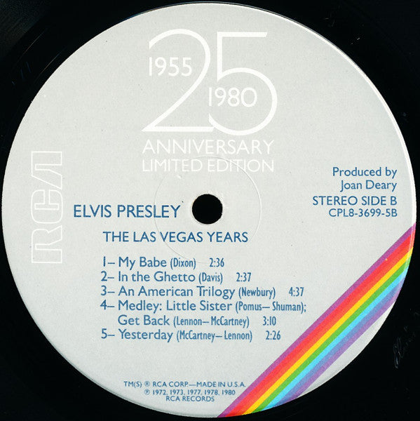 Elvis Aron Presley (1955-1980 - 25 Anniversary) - Presley, Elvis