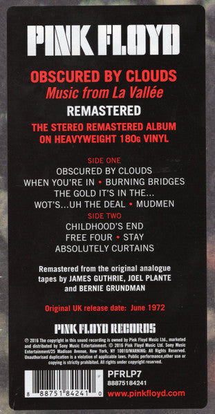 Obscured By Clouds - Pink Floyd