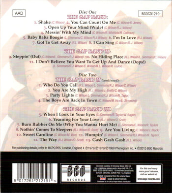 Gap Band I / Gap Band Ii / Gap Band Iii - Gap Band