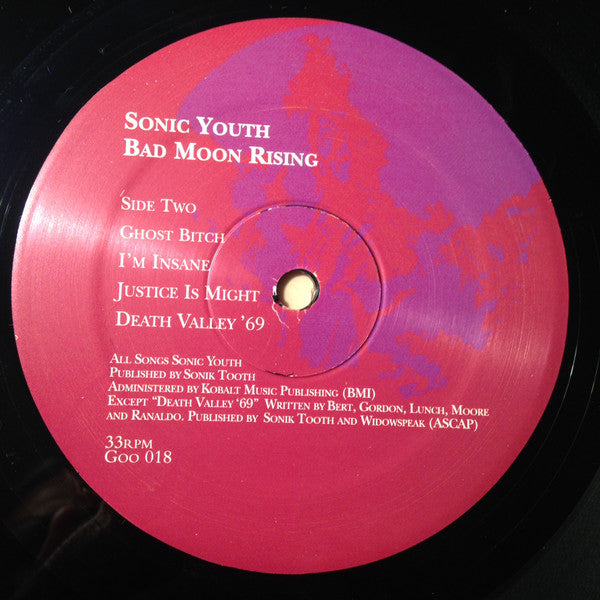 Bad Moon Rising - Sonic Youth