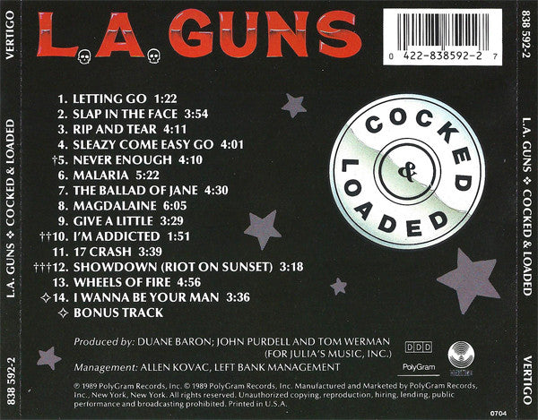 Cocked & Locked - L.A. Guns