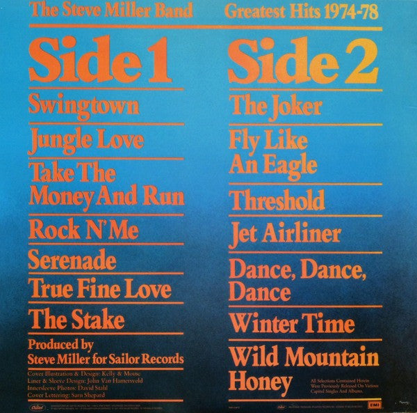 The Steve Miller Band: Greatest Hits, 1974-78 - Miller, Steve Band