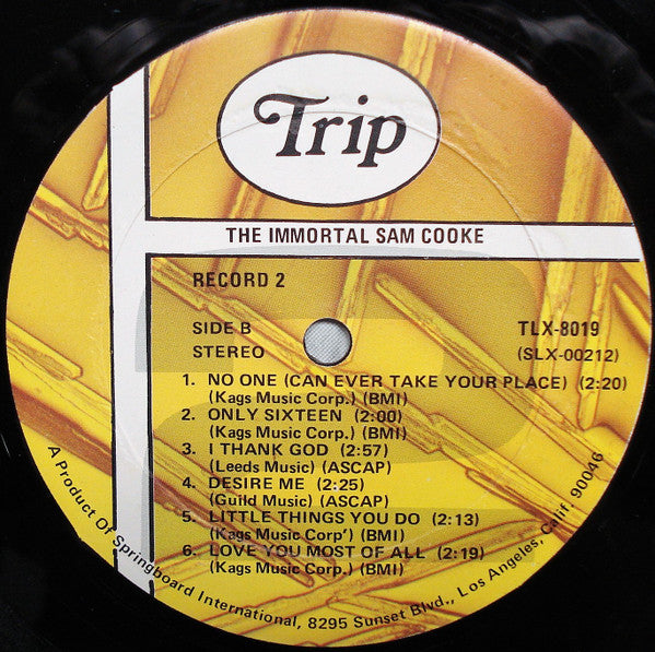 The Immortal Sam Cooke - Cooke, Sam