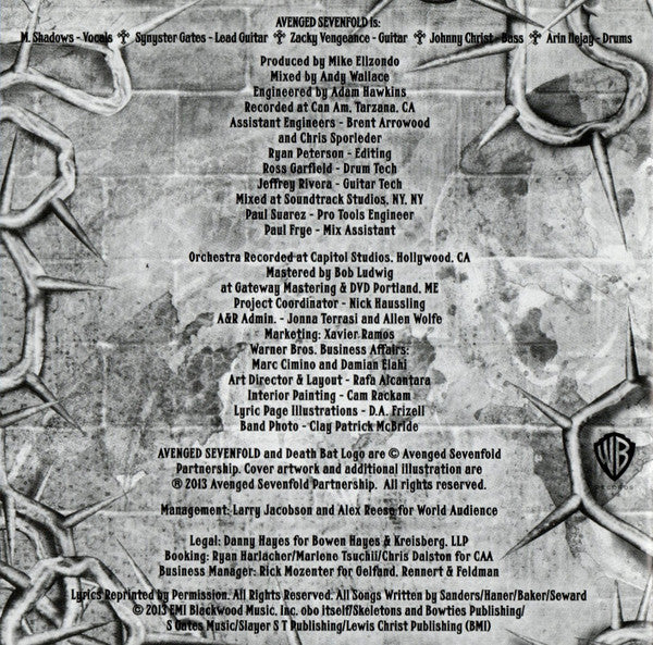 Hail to the King - Avenged Sevenfold [CD]