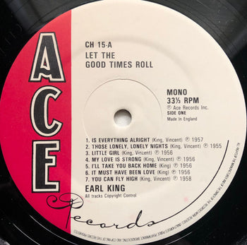 Let The Good Times Roll - King, Earl