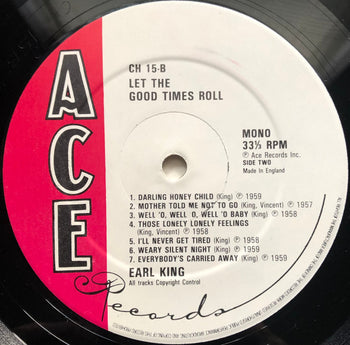 Let The Good Times Roll - King, Earl