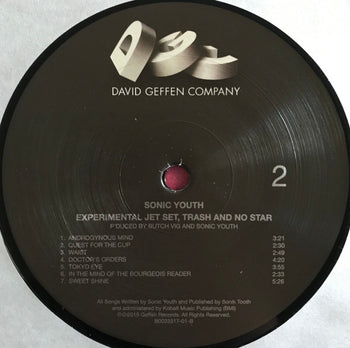 Experimental Jet Set, Trash And No Star - Sonic Youth