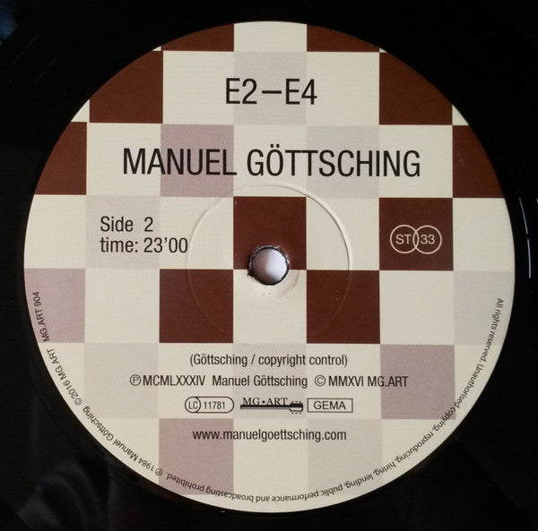 E2-E4 (35th Anniversary Edition) - Gottsching, Manuel