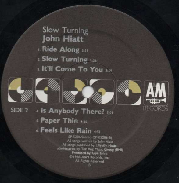 Slow Turning - Hiatt, John