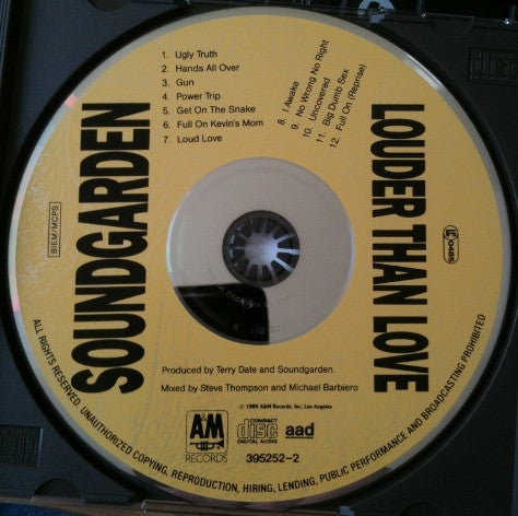 Louder Than Love - Soundgarden