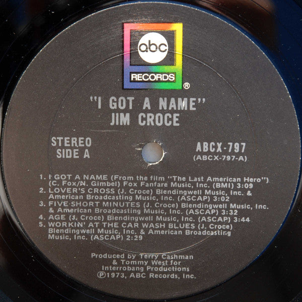 I Got A Name  - Croce, Jim
