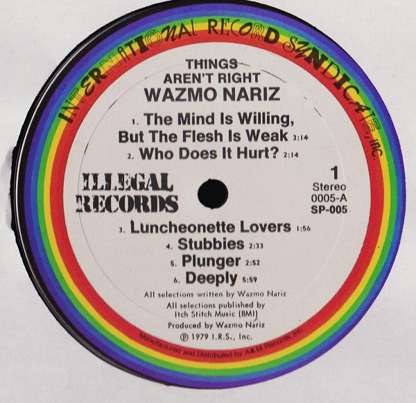 Things Aren't Right - Nariz, Wazmo