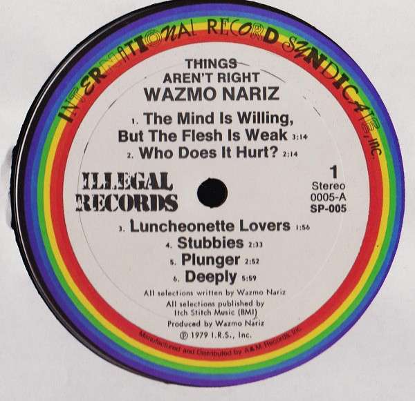 Things Aren't Right - Nariz, Wazmo