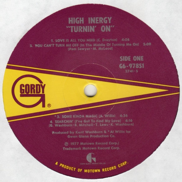 Tunrin' On - High Inergy