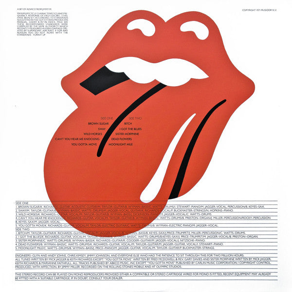 Sticky Fingers - Rolling Stones