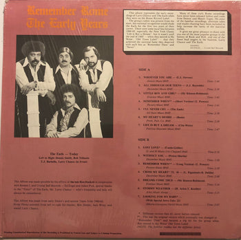 Remember Rome - The Early Years - Earls, The