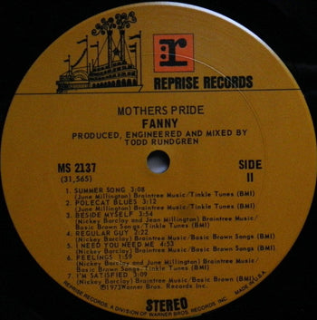 Mothers Pride  - Fanny