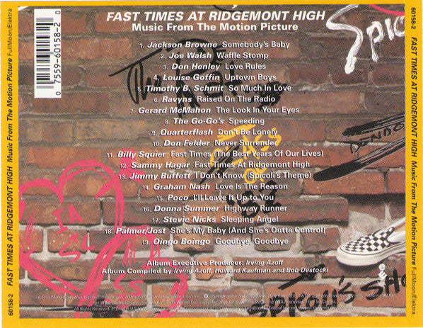 Fast Times At Ridgemont High - Various