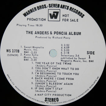 The Anders & Poncia Album - Anders & Poncia
