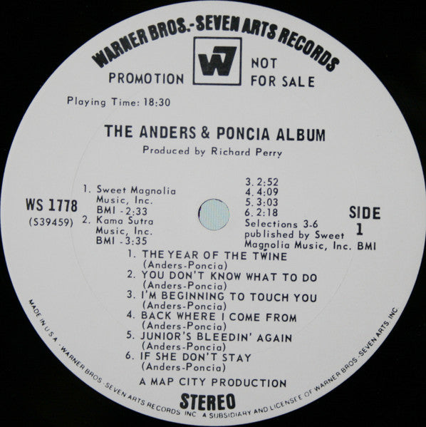 The Anders & Poncia Album - Anders & Poncia