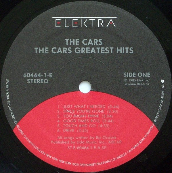 Greatest Hits - Cars