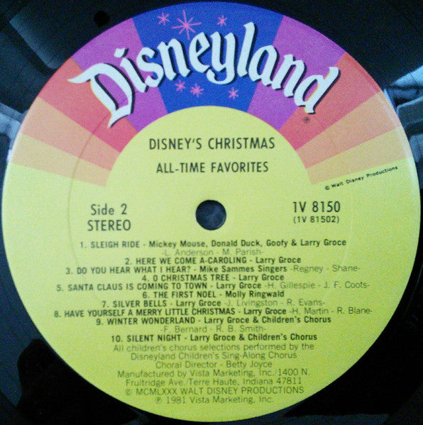 Disney's Christmas All-Time Favorites - Disneyland Children's Sing-Along Chorus