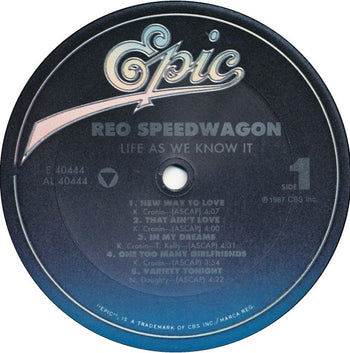 Life As We Know It  - Reo Speedwagon