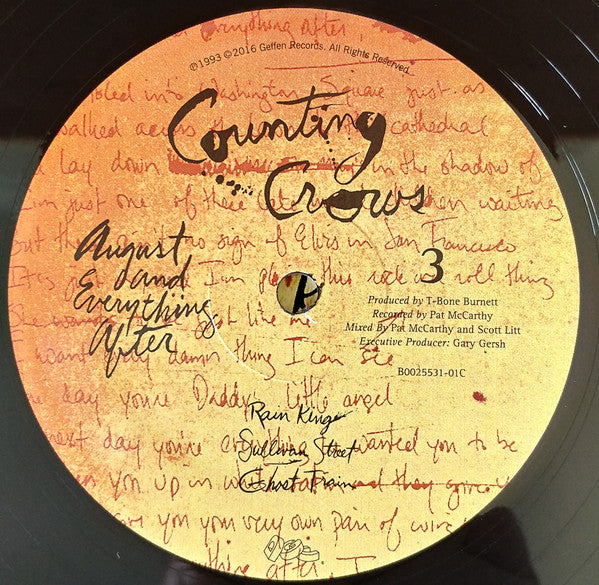 August And Everything After - Counting Crows