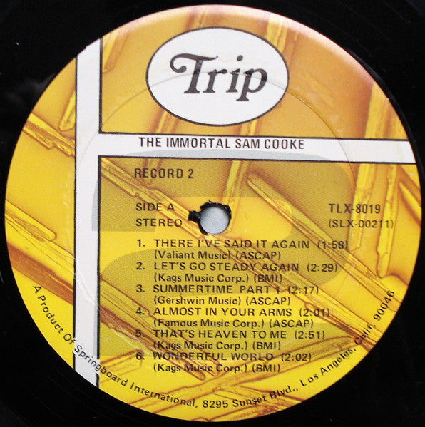 The Immortal Sam Cooke - Cooke, Sam