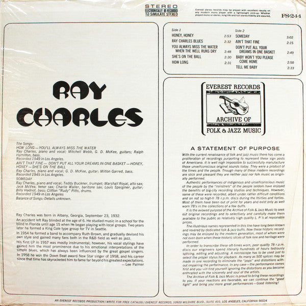 Ray Charles - Charles, Ray