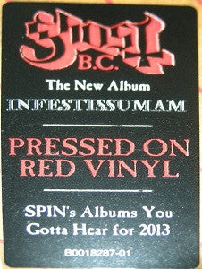 Infestissumam [LP] - Ghost