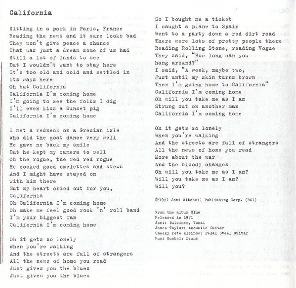 Hits - Mitchell, Joni