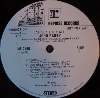After The Ball - Fahey, John & His Orchestra