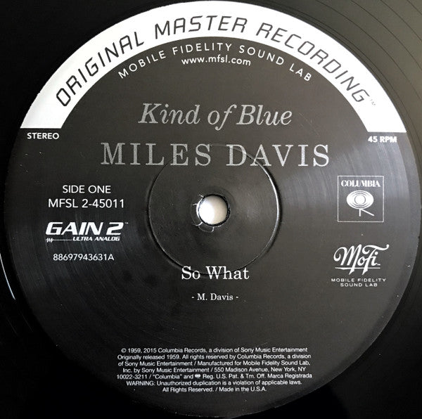 Kind Of Blue [Limited Edition] [180 Gram] - Davis Miles