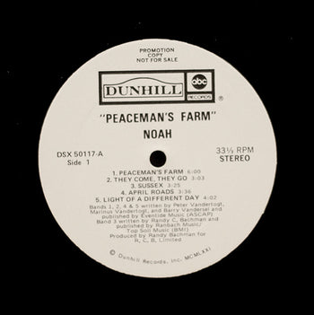 Peaceman's Farm - Noah