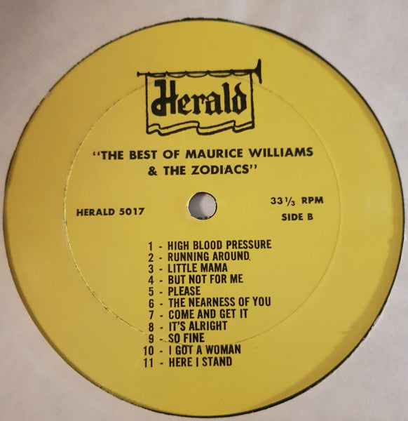 The Best Of Maurice Williams & The Zodiacs - Williams, Maurice & The Zodiacs