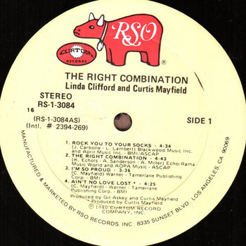 The Right Combination - Clifford, Linda / Mayfield, Curtis