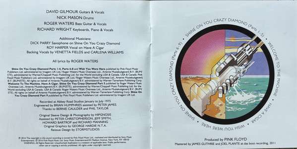 Wish You Were Here - Pink Floyd [CD]