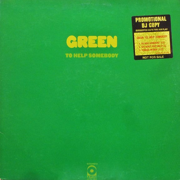 To Help Somebody - Green