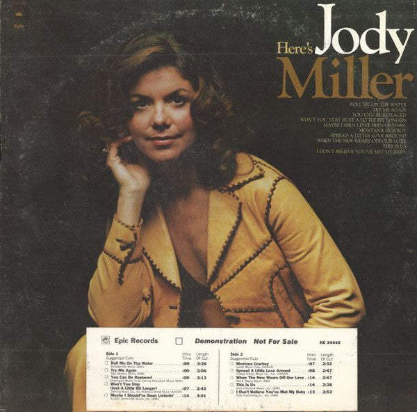 Here's Jody Miller - Miller, Jody