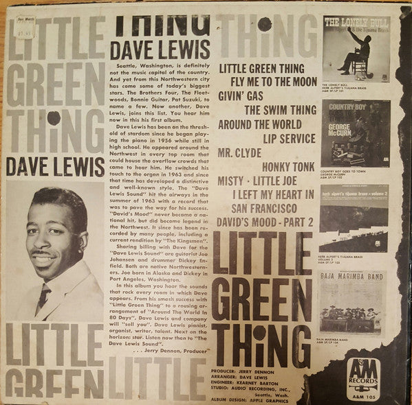 Little Green Thing - Lewis, Dave