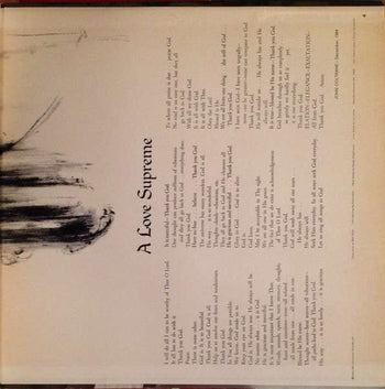 A Love Supreme - Coltrane, John