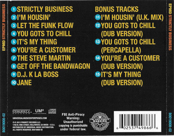 Strictly Business - Epmd