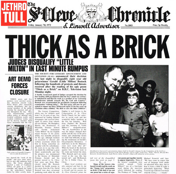 Thick As A Brick - Jethro Tull
