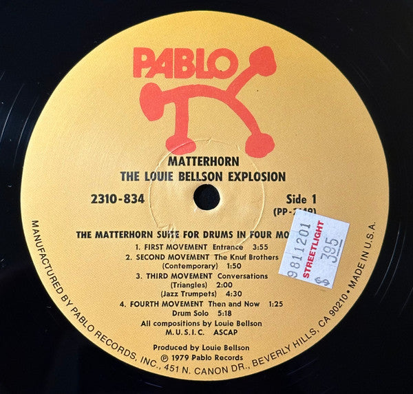 Matterhorn - Bellson, Louie Drum Explosion