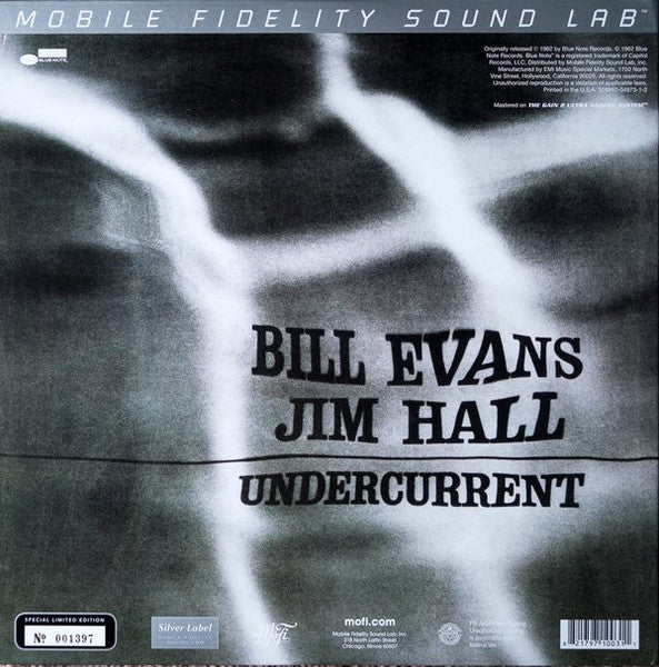 Undercurrent - Evans, Bill & Jim Hall