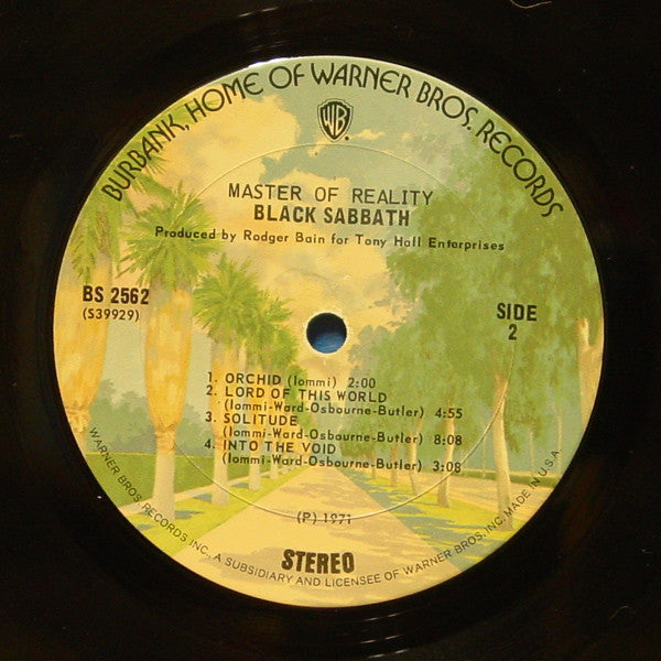 Master Of Reality - Black Sabbath