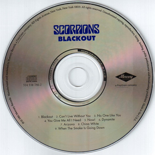 Blackout - Scorpions
