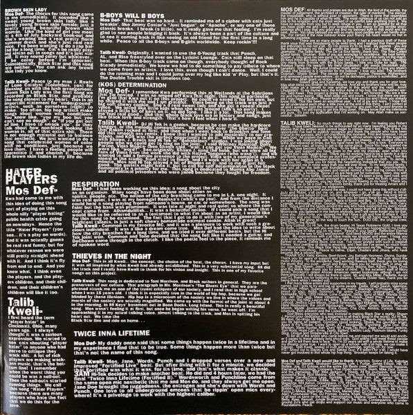 Mos Def & Talib Kweli Are Black Star - Black Star
