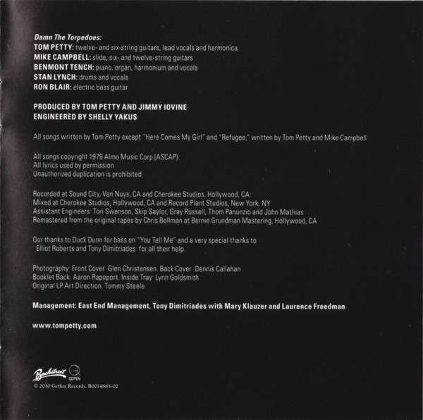 Damn The Torpedoes - Tom Petty & The Heartbreakers [CD]